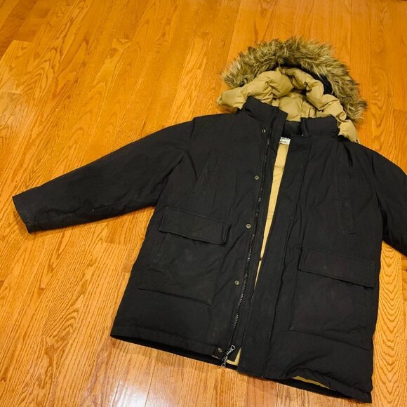 Schott NYC Snorkel Down Parka Jacket XL - Picture 4 of 14